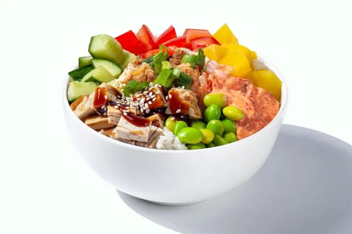 Поке с курицей