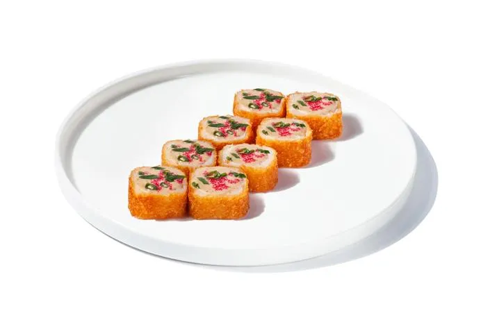 Харумаки горячий лосось