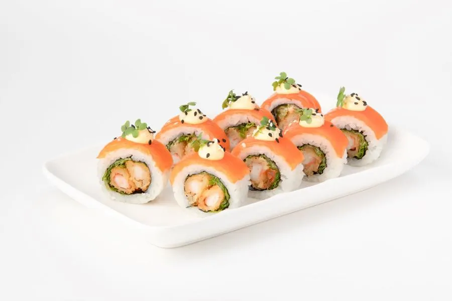 Микс лосось-креветка