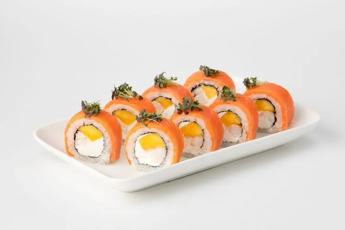 Филадельфия манго-креветка